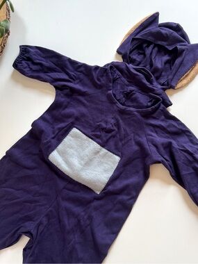 Vintage Kids Tinky Winky Teletubbies Purple Two-Piece Costume